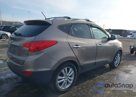 2012 Hyundai Tucson Limited z USA, uszkodzony, nr VIN KM8JUCAC9CU424224